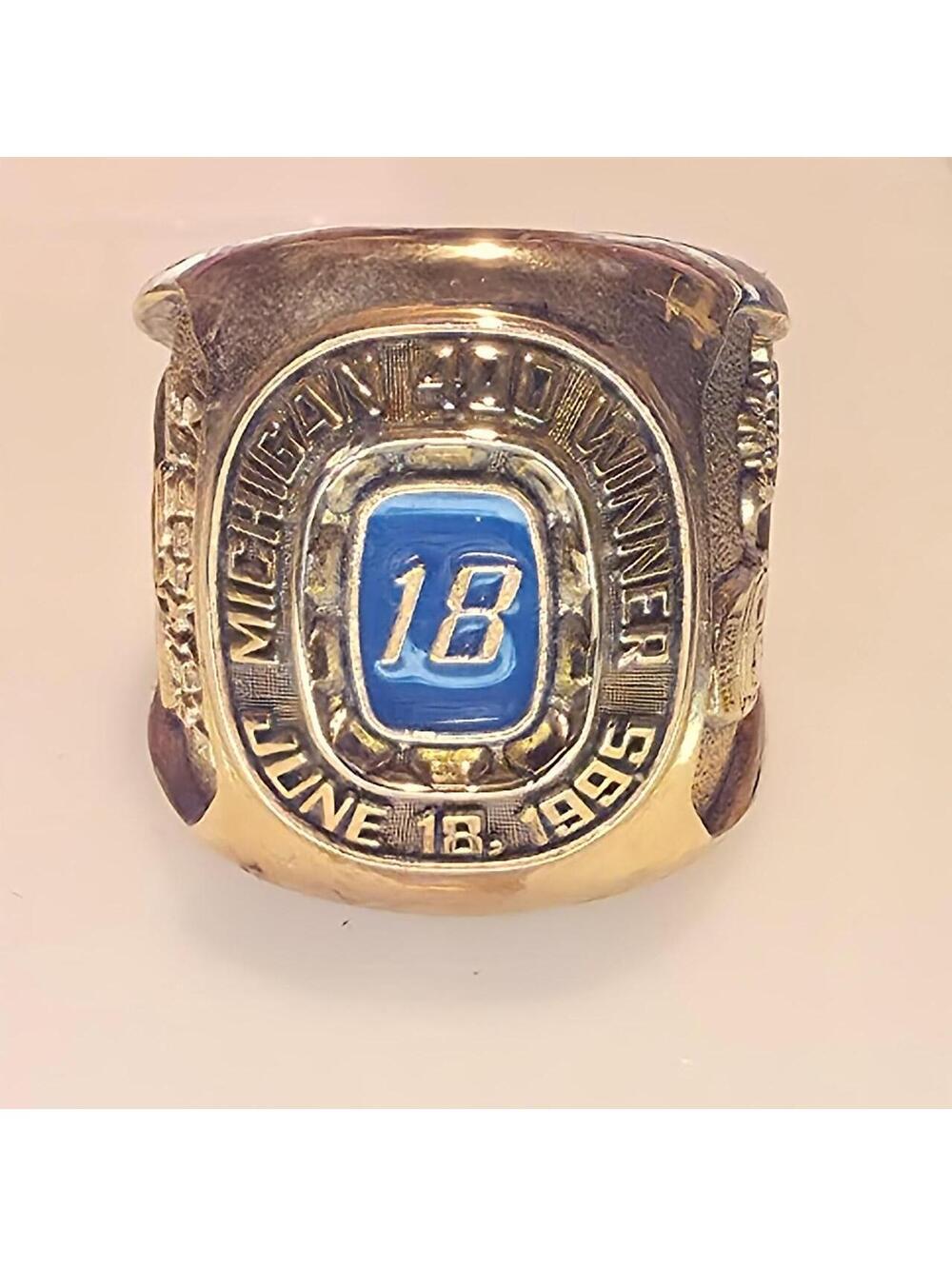 Bobby Labonte 1995 Nascar Napa Michigan 400 Winner Oversized Ring  Paperweight